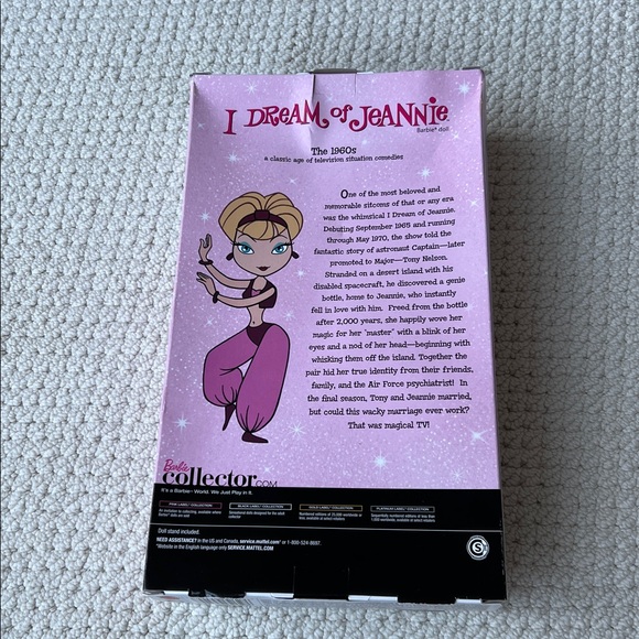 NIB Mattel, 2010 I dream of Jeannie collectible Barbie in pristine condition! - Picture 7 of 9